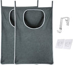 2PCS HangingLaundry bags, Over DoorLaundry wash bags - Image 3