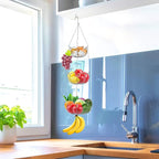 Simple Houseware Modern 3-Tier Hanging Fruit Basket - Image 4
