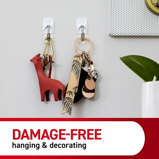 Command Small Wire Toggle Hooks, 16 Hooks and 24 Strips, Damage-Free Hanging - Image 7
