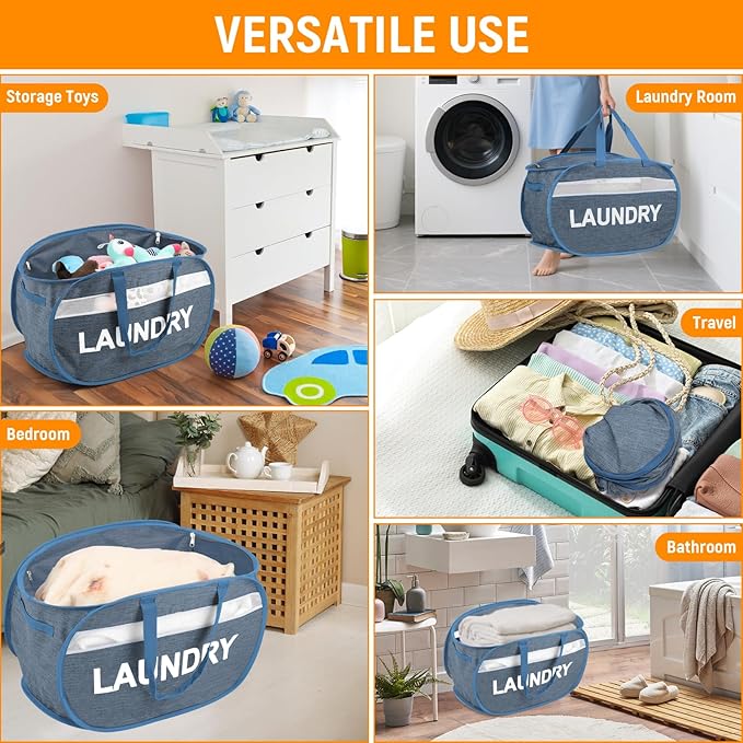 Collapsible Laundry Baskets - Image 7