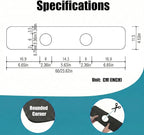 Faucet Mat for Kitchen Sink 2 Holes: 23.5’’Lx4.5’’W Splash Guard Fits 8 Inch - Image 2
