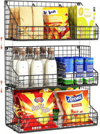 X-cosrack 3 Tier Large Stackable Snack Organizer by X-cosrack