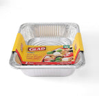 Glad Disposable Aluminum Half Size Deep Steam Pan | 2 Count | 12.5" x 10.25" x - Image 2