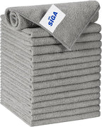 MR.SIGA Microfiber Cleaning Cloth, All-Purpose Microfiber Towels, Streak Free by MRSIGA