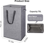Odonata 75L Slim Laundry Hamper - Image 2