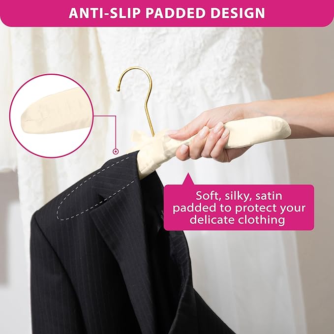 Premium Padded Hangers for Women’s Clothing - Image 5