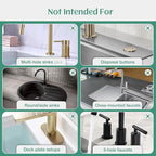 Stone Faucet Mat for Kitchen Sink Splash Guard 23.6" x 3.9" - Image 5