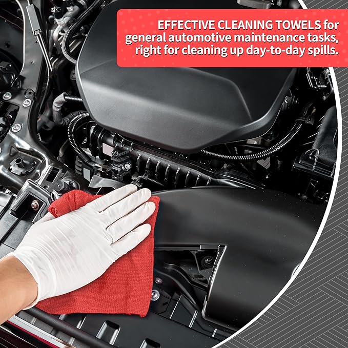HOMERHYME Microfiber Cleaning Cloth, 150 Pack Cleaning Rags Microfiber Towel - Image 4