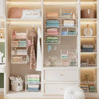 4 Tier Extra Large Hanging Closet Organizer, Closet Organizer Hanging - Image 4