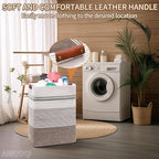 Laundry Hamper - Tall Woven Rope Laundry Basket - Clothes hamper - Image 5