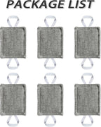 Door Silencer Door Latch Covers Padded Cushion Quiet Closer Door Lock Cover - Image 5