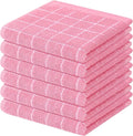Mordimy 100% Cotton Terry Cloth Dish Cloths, Soft and Absorbent Checkered Dish by Mordimy