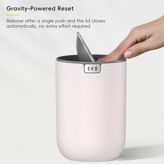 EKO Fandy 0.58 Gal/2.2L Mini Trash Can - Image 9