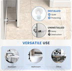 1 Pack Door Stops, Stainless Steel Door Stoppers, No Drilling Door Stops - Image 7