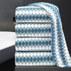 4 Piece Bath Towel Set Oversized Bath Sheet 35"x70" Bathroom Towel Extra Large by MAGGEA
