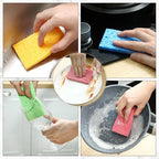 Zhengmy 300 Pieces Sponges Kitchen Compressed Sponges Bulk Natural Dish Sponge - Image 5