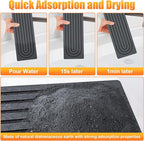 Kitchen Sink Faucet Mat, Super Absorbent Diatomaceous Earth Kitchen Sink Mat - Image 5