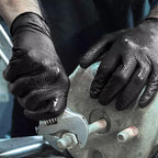 TitanFlex Heavy Duty Black Industrial Nitrile Gloves - Image 6