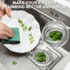 600 PCS Disposable Mesh Sink Strainer Bags Kitchen Sink Strainer Mesh Bags Anti - Image 6
