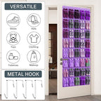 40-Pocket Over the Door Shoe Organizer - Image 2