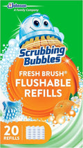 Scrubbing Bubbles Flushable Toilet Bowl Wand Cleaner Refills, Fresh Brush by ScrubbingBubbles
