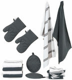 LANE LINEN Kitchen Towels and Dishcloths Sets by LaneLinen