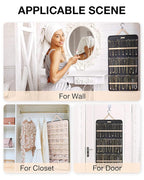 BAGSMART Hanging Jewelry Organizer Storage Roll - Image 6