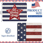 2 Pcs Memorial Day Dish Drying Mat - Image 2