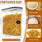 Cereal Containers Storage Set, Cereal Dispensers - Image 2