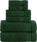 Elegant Comfort Luxury 6-Piece Towel Set, Premium Soft 100% Turkish Cotton by ELEGANTCOMFORT