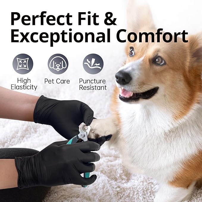 Disposable Nitrile Exam Gloves, Cooking & Esthetician - Image 2