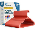 Lifemaster Plastic Clothes Hangers – Heavy Duty Hanger Set, by LIFEMASTER