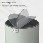 EKO Fandy 0.4 Gal/1.5L Mini Tabletop Trash Bin - Image 5