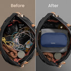 tomtoc Electronics Organizer Travel Case, Water Resistant Travel Bag Cable - Image 10