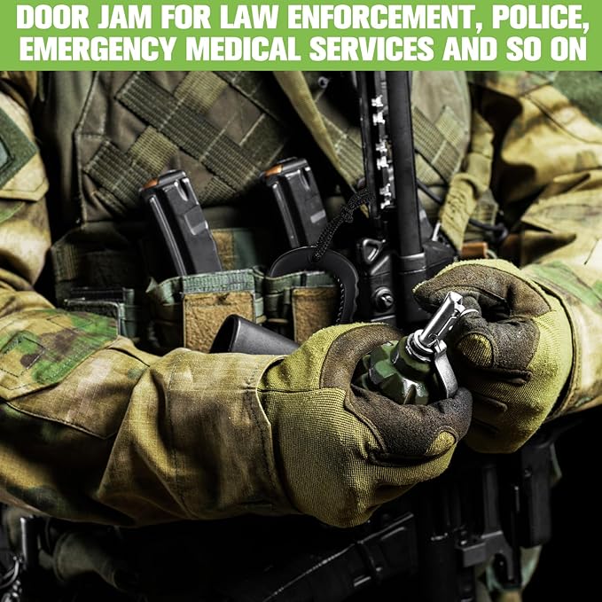 8 Pcs First Responder Door Stops Tactical Police Door Stopper Jam - Image 8
