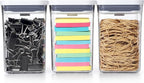 OXO Good Grips 3-PC Small Square Short POP Container Set - Image 8