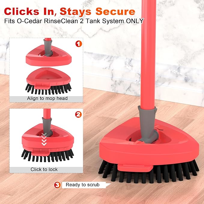 Upgraded Triangle Scrub Brush Head - Image 4