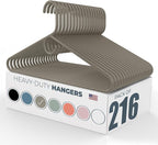 Neaties Heavy Duty Clothes Hangers 100+ Pack – Made in The USA – 8lb Capacity by NeatiesHangers