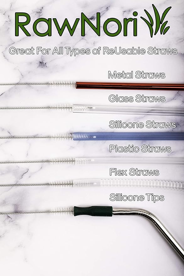 2 Drinking Straw Cleaning Brush Long - Image 3