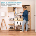 VENO 8 Pack Moving Bags, Comforter and Blanket Storage Bags - Image 4