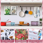 12 Pcs Seasonal Kitchen Towels Set - Image 3