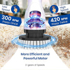 Electric Spin Scrubber, Full-Body IPX7 Waterproof Cordless Shower Scrubber - Image 2