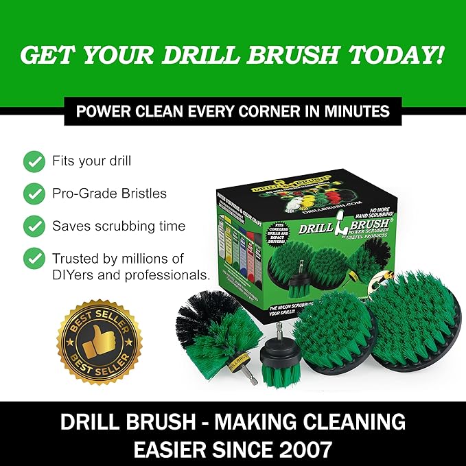 Kitchen Drill Brush Set - Image 6