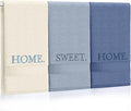 3 Pcs Home Sweet Home Hand Towels Farmhouse Decorative Embroidered Bathroom by FuWeave