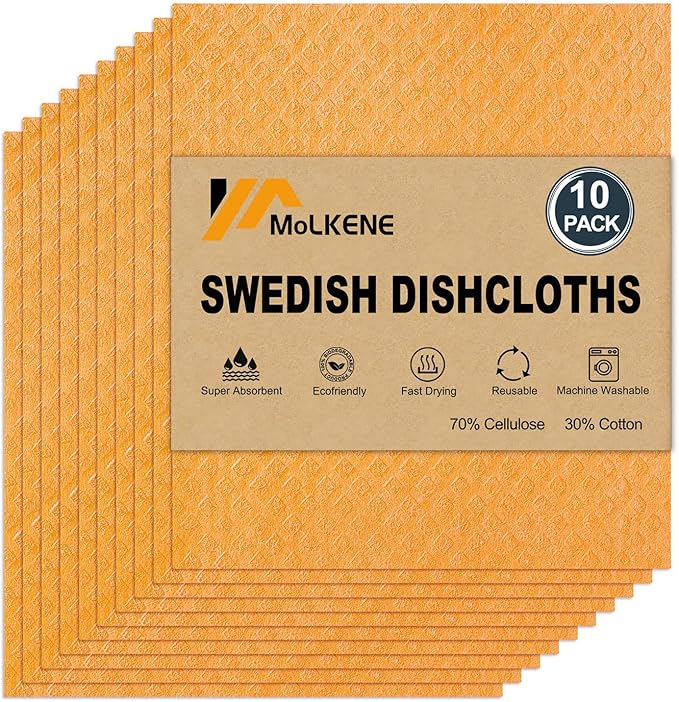 Swedish Dishcloths by MoLKENE