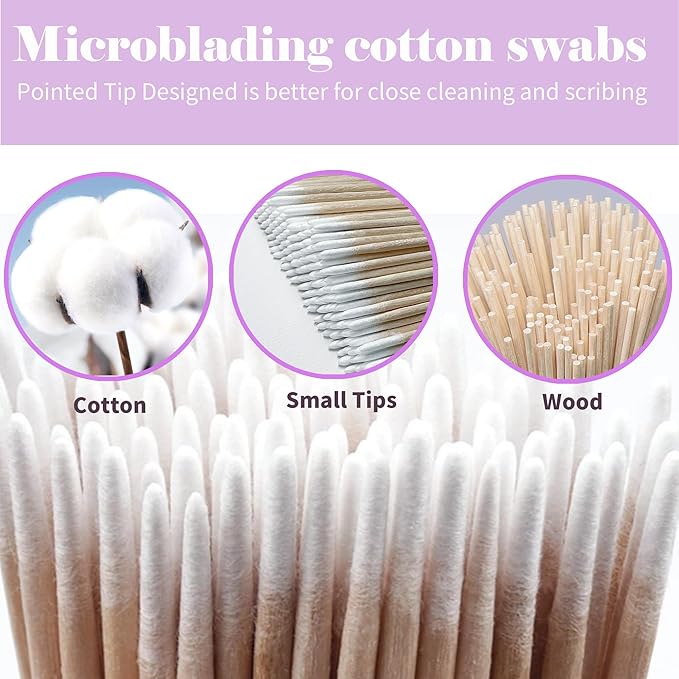 1000PCS Pointed Cotton Swabs - Image 2