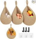 Boho Wall Hanging Fruit Baskets by INJORAN