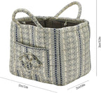 Quilted Fabric Storage Basket - Image 4