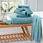 8 Piece Bathroom Towel Set |2 Oversized Large Bath Towels Sheet, 2 Hand Towels - Image 2