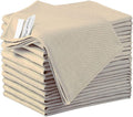 12 Pack Microfiber Glass Cleaning Cloth, 12 Inch X 16 Inch, Lint Free Quickly by Puomue